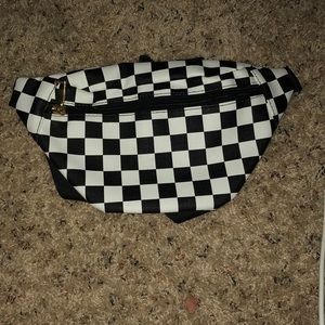 Checkerboard fanny pack